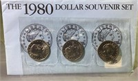 1980 US Dollar souvenir Set