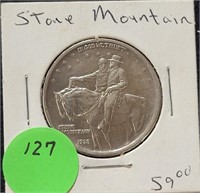 1925 STONE MOUNTAIN COMM. SILVER HALF DOLLAR
