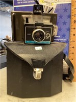 Polaroid Colorpack II land camera with case