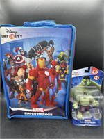 Disney Infinity: Carrying Case & Hulk Figure/Card
