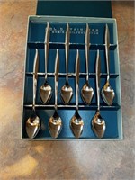 Set Of Solid Stainless Teaspoons
