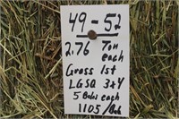Hay-3x4-Lg.squares-Grass 1st-5Bales