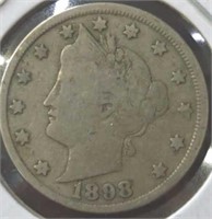 1898 Liberty Head V. Nickel