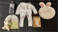 First Easter Baby Clothes, Pacifier Holder & More