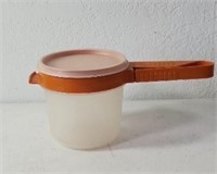 Vintage Tupperware Harvest Orange sifter