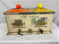 EARLY DOUBLE SODA DISPENSER ORANGE ADE/LASHS