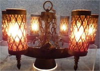 Vintage Gothic-Style Hanging Light Fixture