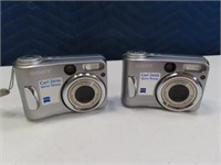 (2) SONY 4.1 MegaPixel Digital Cameras *power on*