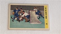 1958 59 Parkhurst Hockey #39 Action Around Net