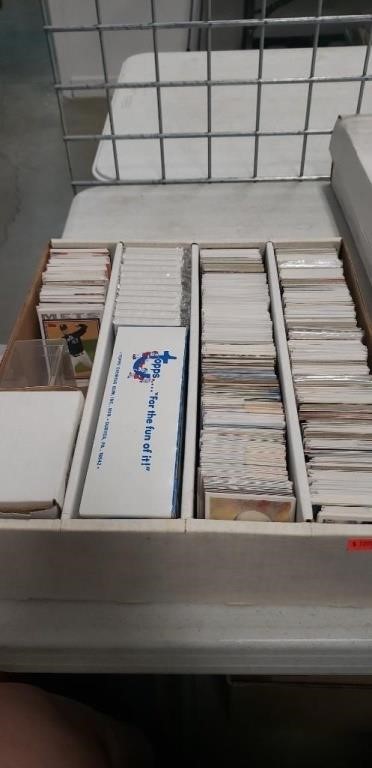 (1) Box Of Assorted Sports Cards (Baseball &