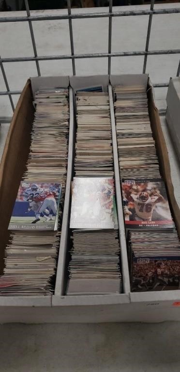 (1) Box Of Assorted NFL Football Cards