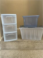 Lot Of Plastic Containers