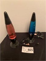 Lava Lamps (Lot of 2 Works)