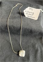 Sterling Pendant Necklace