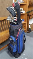 Golf Bag With Golf Clubs