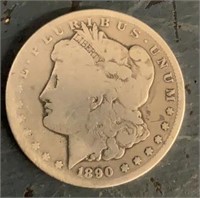 1890 Carson City "CC" Morgan Dollar