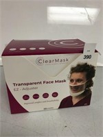CLEAR MASK TRANSPARENT FACEMASK