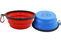 Pet collapsible bowls