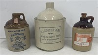 (F) Vintage Stoneware Jars. Includes McCormick