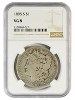 Very Good 1895-S Morgan Dollar