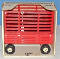 Red Bale Throw Wagon