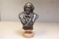 Small Solid Bronze Shakespear Bronze