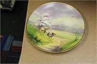 Hand Painted Nippon Plate