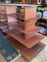 4x - 6 ft Store Tiered Shelving Units - READ