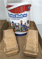 WOODEN BLOCK SET, MISC