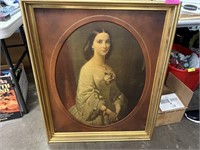 LG NICELY FRAMED PRT ERICH CORRENS SOUTHERN BELLE