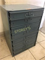 8 Drawer Parts Cabinet