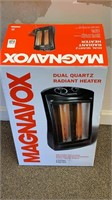 Magnavox Dual Quartz Radiant Heater NIB