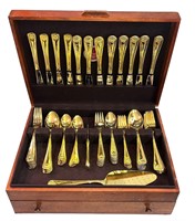 Mid Century TOWLE Gold Electroplated FLATWARE