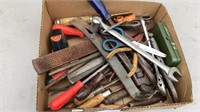 Wrenches, scrapers, files, misc hand tools
