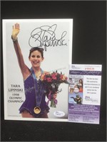 Tara Lapinski JSA Certified Autographed 6x8.75