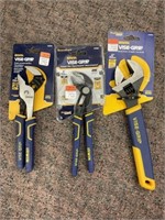 Irwin Mix Pliers & Wrench x 3 Pcs