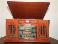 Leetac Radio in Wood Encasement with