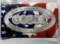 OF)2008 Platinum edition. State quarter collection