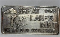 OF) 1973 Vintage Great Lakes Mint 60th