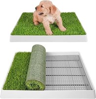 Sunturf Dog Grass Pad With Tray, Dog Litter Box,