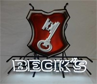 BECK'S BEER ONE COLOR NEON