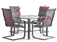 SEALED-CANVAS Minden Outdoor Patio Dining set