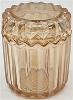 Iridescent Marigold Vanity Jar