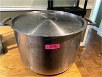 STAINLESS STEEL 40QT STOCK POT W/LID