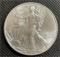 2011 Uncirculated 1 Oz American Silver Eagle