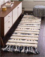 $103 unique loom runner rug