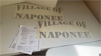 Village of naponee stickers