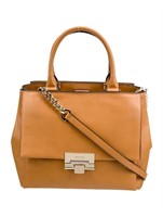 Michael Kors Brown Leather Handle Bag