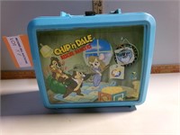 Plastic Chip and Dale Rescue Rangers Lunch Box w/
