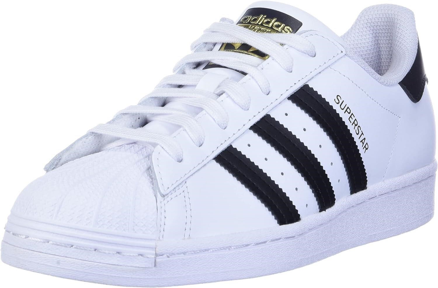 $94  adidas Superstars  Wht/Blk/Wht  7.5